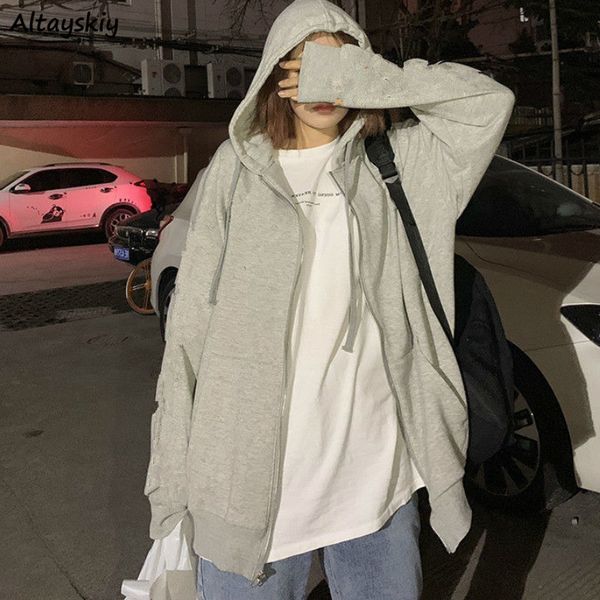 jackets women gray black hooded breathable sun-proof boyfriend streetwear couples harajuku simple outerwear stylish womens thin, Black;brown
jackets women gray black hooded breathable sun-proof boyfriend streetwear couples harajuku simple outerwear stylish womens thin, Black;brown