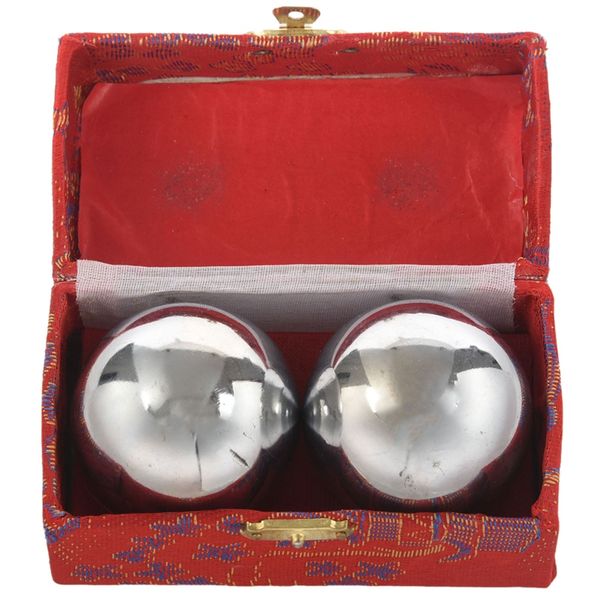 stress relief hand palm exersice hold 1.9" dia chime massage ball 2 pcs
stress relief hand palm exersice hold 1.9" dia chime massage ball 2 pcs