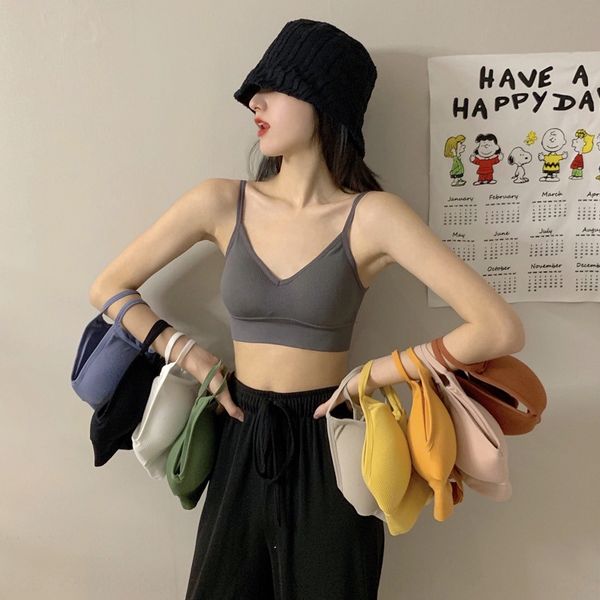summer basic v-collar cross sling back-beautifying chest-wrapped bra without underwear steel ring underwear ins women's r2710, Camo
summer basic v-collar cross sling back-beautifying chest-wrapped bra without underwear steel ring underwear ins women's r2710, Camo
