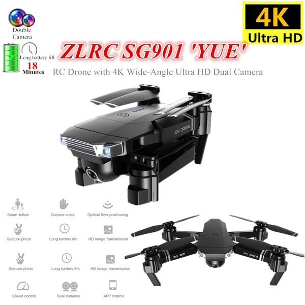 sg901 rc drone 4k profesional quadrocopter с широкоугольной камерой игрушки оптического потока quadcopter 18mins батарея жизни в. с. xs816
sg901 rc drone 4k profesional quadrocopter с широкоугольной камерой игрушки оптического потока quadcopter 18mins батарея жизни в. с. xs816