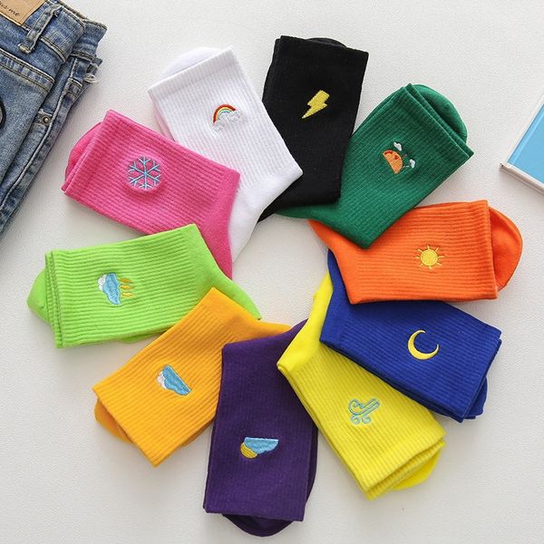 children's season ins tide street solid color all-match internet red ladies long cotton stockings cotton socks stockings socks, Pink;yellow
children's season ins tide street solid color all-match internet red ladies long cotton stockings cotton socks stockings socks, Pink;yellow