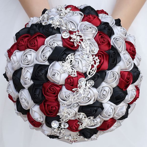 пользовательские silver black satin розы свадебные цветы букет де novia кристалл брошь люкс искусственные цветы холдинг букет w2216
пользовательские silver black satin розы свадебные цветы букет де novia кристалл брошь люкс искусственные цветы холдинг букет w2216