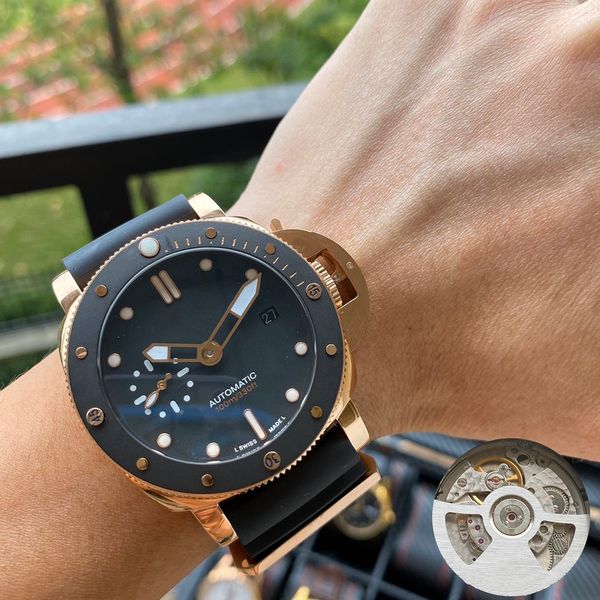 men watches automatic movement 45mm 316l stainless steel watchcase special watch exquisite gift for men, Slivery;brown
men watches automatic movement 45mm 316l stainless steel watchcase special watch exquisite gift for men, Slivery;brown
