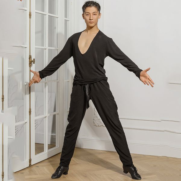 stage wear men black latin dance shirt competition performance ballroom modern salsa tango samba costumes dancewear sl2161, Black;red
stage wear men black latin dance shirt competition performance ballroom modern salsa tango samba costumes dancewear sl2161, Black;red