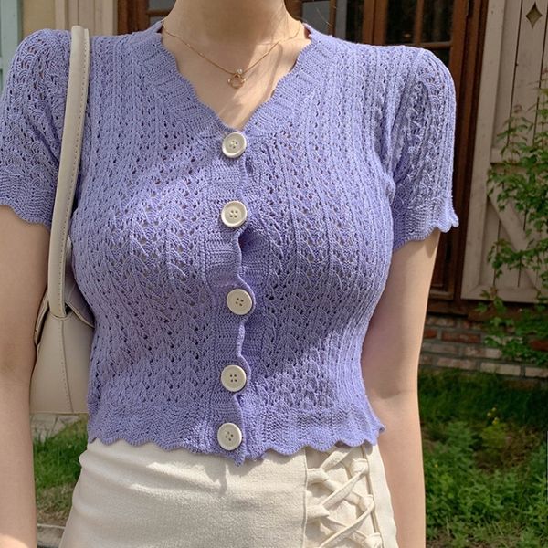 8kplw 2020 xia xin crochet hollow v-neck short single-breasted for women 2020 xia xin crochet hollow v-neck knitwear short single-br, White;black
8kplw 2020 xia xin crochet hollow v-neck short single-breasted for women 2020 xia xin crochet hollow v-neck knitwear short single-br, White;black