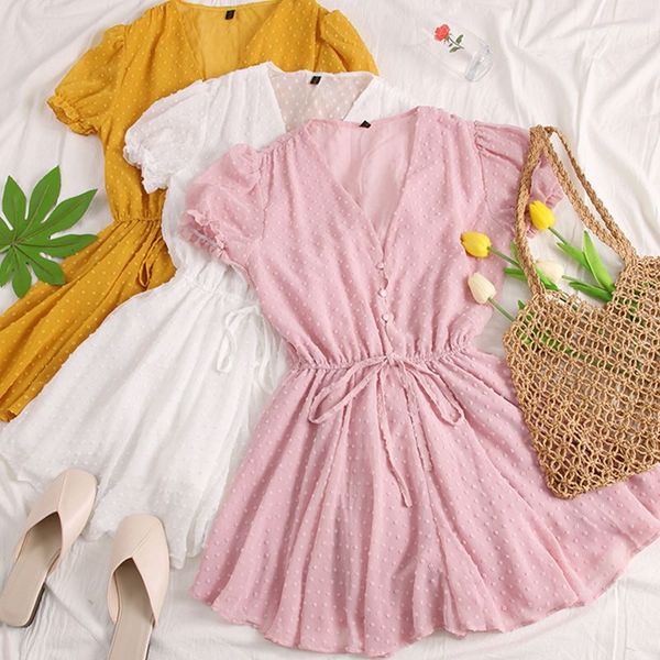 women's jumpsuits & rompers elegant women dot chiffon beach overalls bohemian loose casual summer pants playsuits short sleeves korean, Black;white
women's jumpsuits & rompers elegant women dot chiffon beach overalls bohemian loose casual summer pants playsuits short sleeves korean, Black;white