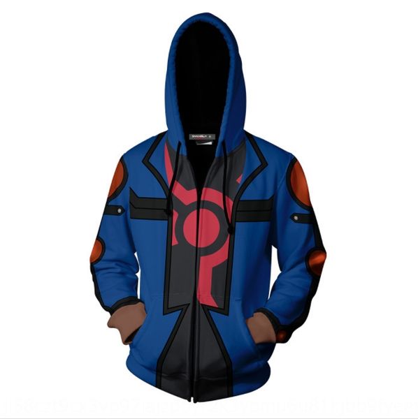 2019 new anime game game king hoodie fudo yusei 3d hoodie cosplay surrounding, Black
2019 new anime game game king hoodie fudo yusei 3d hoodie cosplay surrounding, Black