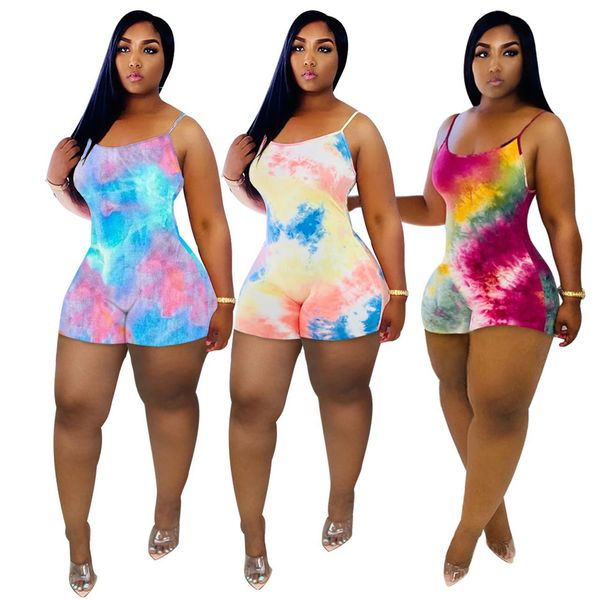 women's tie dye print backless casual short pants jumpsuits romper fashion one piece party club outfits, Black;white
women's tie dye print backless casual short pants jumpsuits romper fashion one piece party club outfits, Black;white