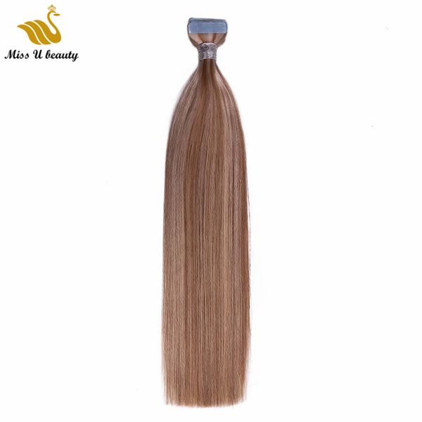 piano color brown blonde hair extensions tape in human hair double drawn thick end cuticle aligned remy hair 40pcs a pack, Black
piano color brown blonde hair extensions tape in human hair double drawn thick end cuticle aligned remy hair 40pcs a pack, Black
