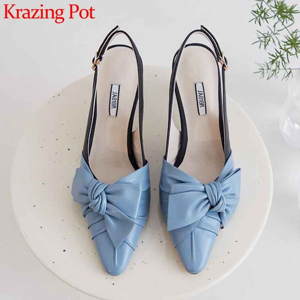 krazing pot sweet mixed colors bowtie genuine leather shoes pointed toe stiletto high heels fashion buckle slingback pumps l51, Black
krazing pot sweet mixed colors bowtie genuine leather shoes pointed toe stiletto high heels fashion buckle slingback pumps l51, Black