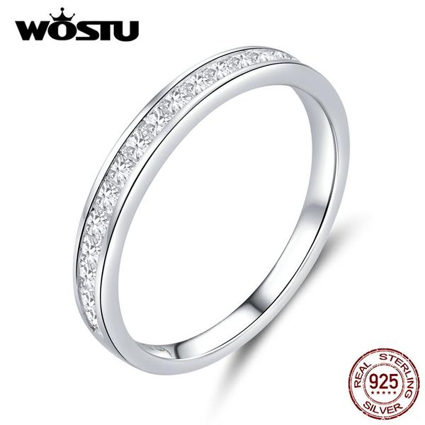wostu 100% 925 sterling silver finger rings for girls ladies simple design with brilliant zircon wedding woman ring jewelry
wostu 100% 925 sterling silver finger rings for girls ladies simple design with brilliant zircon wedding woman ring jewelry