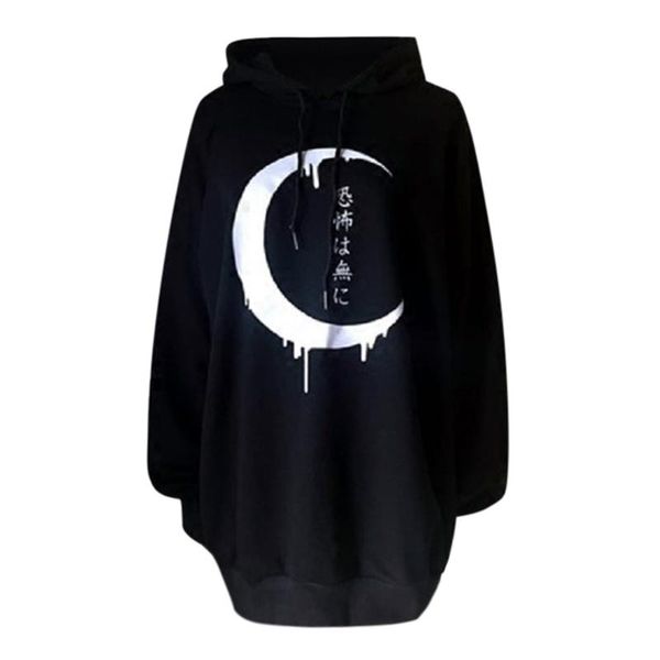black hoodies punk sweatshirt long sleeve hoodie women moon print gothic clothes harajuku style streetwear goth autumn #yl5, White;black
black hoodies punk sweatshirt long sleeve hoodie women moon print gothic clothes harajuku style streetwear goth autumn #yl5, White;black