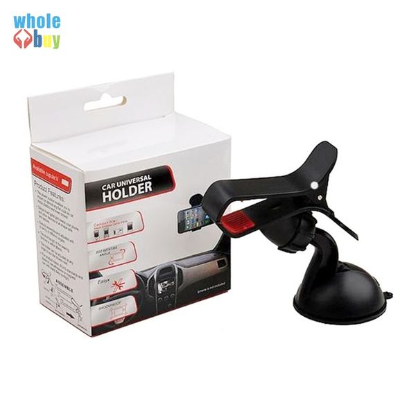 500pcs/lot universal car phone holder windshield dashboard mount stand smart mobile phone gps mp4 rotating 360 degree
500pcs/lot universal car phone holder windshield dashboard mount stand smart mobile phone gps mp4 rotating 360 degree