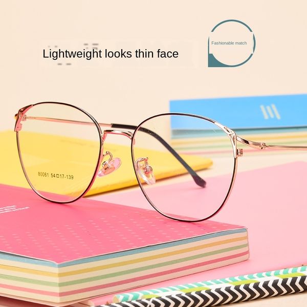 oys2n new myopia metal glasses frame high-grade two-color electroplating continuous goods without paint paint can be equipped with myopia gl, Silver
oys2n new myopia metal glasses frame high-grade two-color electroplating continuous goods without paint paint can be equipped with myopia gl, Silver