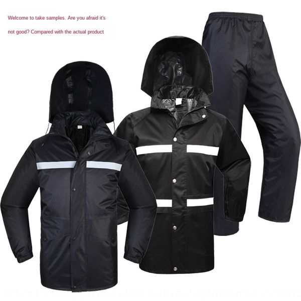 reflective raincoat outdoor motorcycle motorcycle riding black double layer thickened reflective split raincoat suit, Red;brown
reflective raincoat outdoor motorcycle motorcycle riding black double layer thickened reflective split raincoat suit, Red;brown