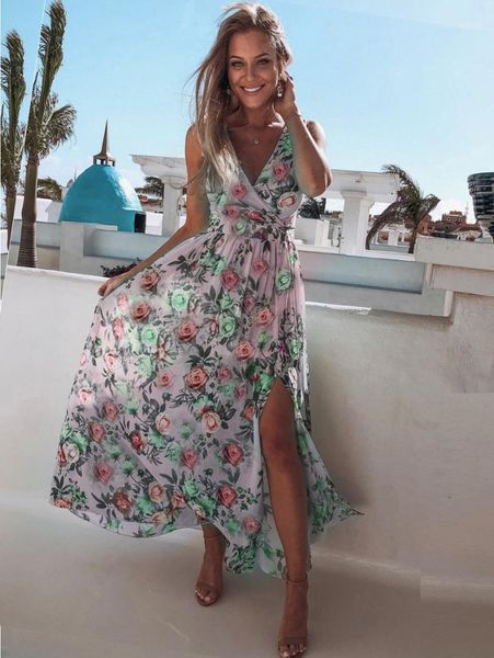 ladies clothing floral split womens dresses chiffon v neck casual women dress summer fashion elegant, Black;gray
ladies clothing floral split womens dresses chiffon v neck casual women dress summer fashion elegant, Black;gray