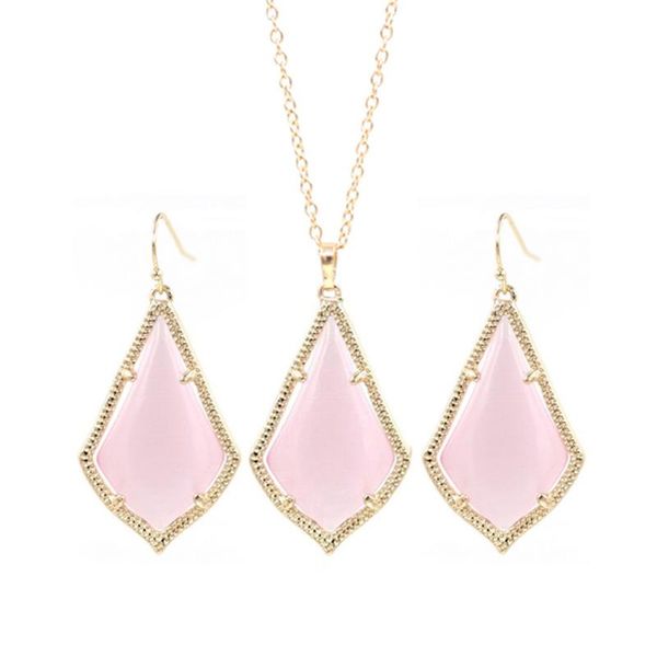 2020 selling water drop cats eye inlay pendant necklace match set women fashion jewelry, Silver
2020 selling water drop cats eye inlay pendant necklace match set women fashion jewelry, Silver