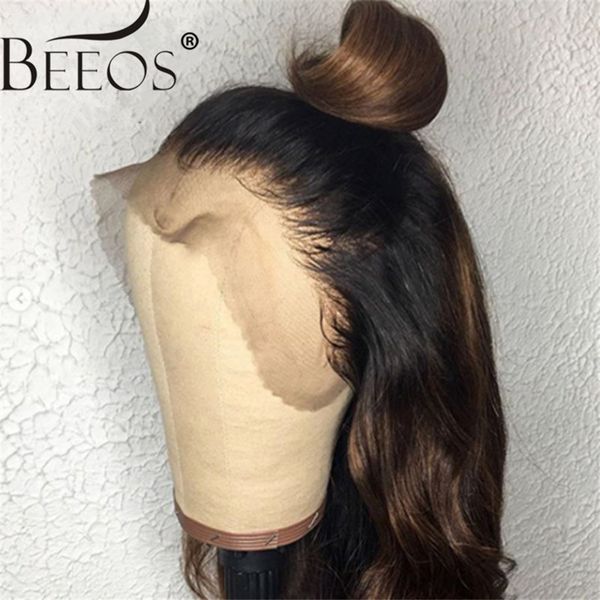 13*4 150% deep part lace front human hair wigs body wave ombre brown brazilian remy hair wigs pre plucked bleached knots, Black
13*4 150% deep part lace front human hair wigs body wave ombre brown brazilian remy hair wigs pre plucked bleached knots, Black