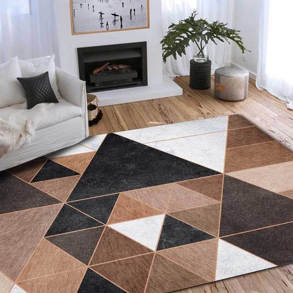 living room area rugs brown geometric modern tapete bedroom bedside carpet and rug soft children study room non-slip floor mat
living room area rugs brown geometric modern tapete bedroom bedside carpet and rug soft children study room non-slip floor mat