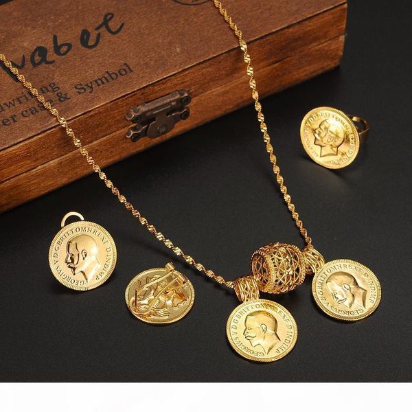 f 24k real solid gold coin jewelry sets ,ethiopian coin set necklace twin pendant earrings ring habesha wedding eritrea africa arab gif, Silver
f 24k real solid gold coin jewelry sets ,ethiopian coin set necklace twin pendant earrings ring habesha wedding eritrea africa arab gif, Silver
