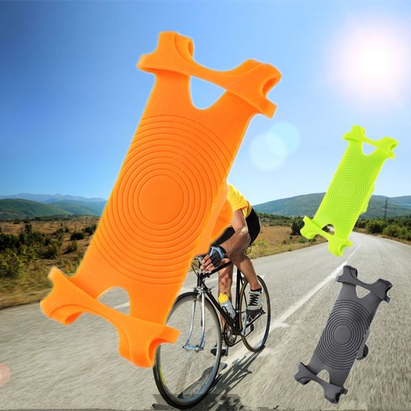 bicycle silicone bicycle mobile navigation bracket mountain bike shockproof anti-fall silicone mobile phone bracket riding equipment, Silver
bicycle silicone bicycle mobile navigation bracket mountain bike shockproof anti-fall silicone mobile phone bracket riding equipment, Silver