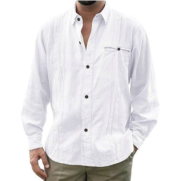 men's casual shirts fashion shirt turn-down collar button dress long sleeve autumn solid beach blouse men camisa masculina, White;black
men's casual shirts fashion shirt turn-down collar button dress long sleeve autumn solid beach blouse men camisa masculina, White;black