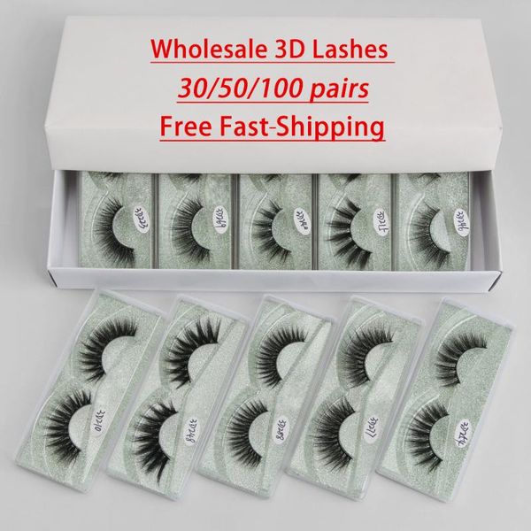 30/50/100 pairs wholesale lashes mink eyelashes bulk natural false lash makeup 3d mink lashes eyelash extensions fast shipping
30/50/100 pairs wholesale lashes mink eyelashes bulk natural false lash makeup 3d mink lashes eyelash extensions fast shipping