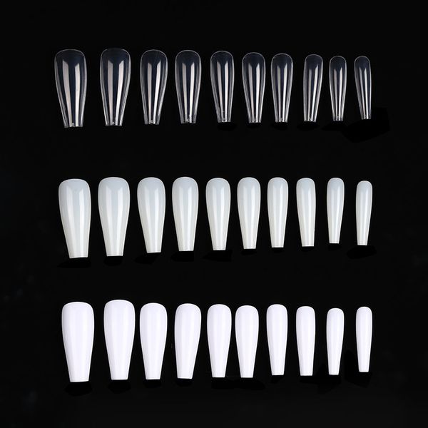 100pc/bag long ballerina coffin fake nails tips clear nature color abs full cover false nails manicure acrylic nail art tools, Red;gold
100pc/bag long ballerina coffin fake nails tips clear nature color abs full cover false nails manicure acrylic nail art tools, Red;gold
