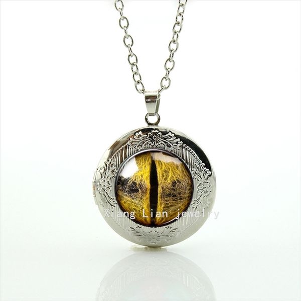 collares collier maxi necklace golden dragon eyes steampunk jewelry, eyes, snake eye ball, locket necklace t592, Silver
collares collier maxi necklace golden dragon eyes steampunk jewelry, eyes, snake eye ball, locket necklace t592, Silver