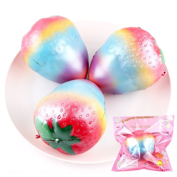 squishy pu 10cm rainbow strawberry fruit slow rebound fruit simulation strawberry simulation children's decompression toy 
squishy pu 10cm rainbow strawberry fruit slow rebound fruit simulation strawberry simulation children's decompression toy
