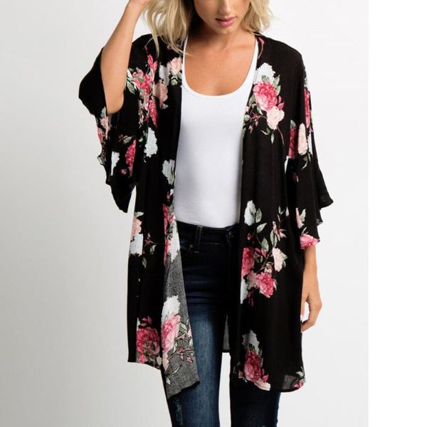 floral print women blouses long sleeves shirts floral cherry casual ladies animal print blouse 2020 beach tunic for ladies, White
floral print women blouses long sleeves shirts floral cherry casual ladies animal print blouse 2020 beach tunic for ladies, White