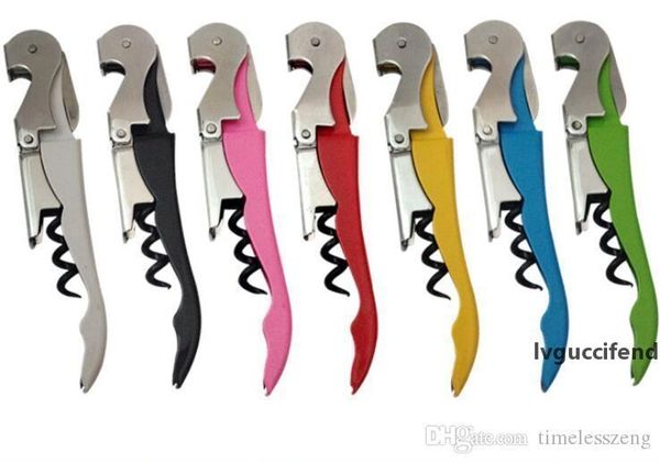 the hippocampus bottle opener practical red wine bottle opener 8 colors multifunction portable carbon steel stainless steel wine knife
the hippocampus bottle opener practical red wine bottle opener 8 colors multifunction portable carbon steel stainless steel wine knife