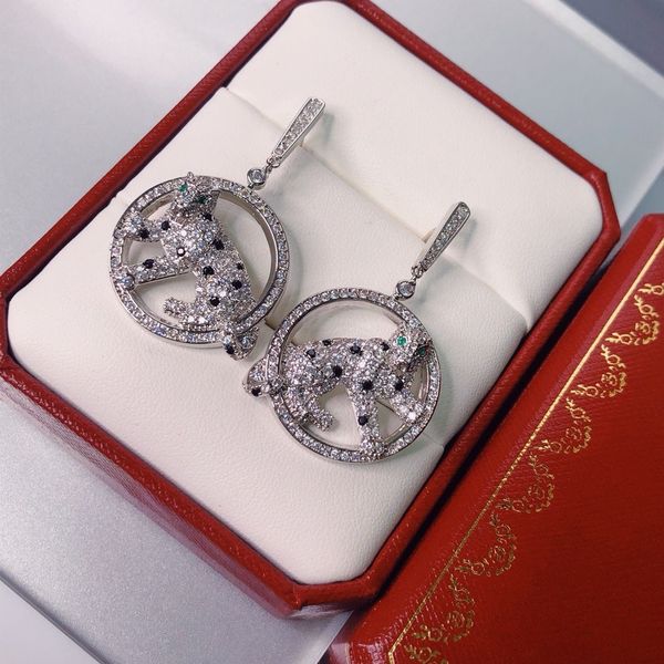 tremella needle leopard round earrings prom luxurious punk gift jewelry perfectionism, Silver
tremella needle leopard round earrings prom luxurious punk gift jewelry perfectionism, Silver