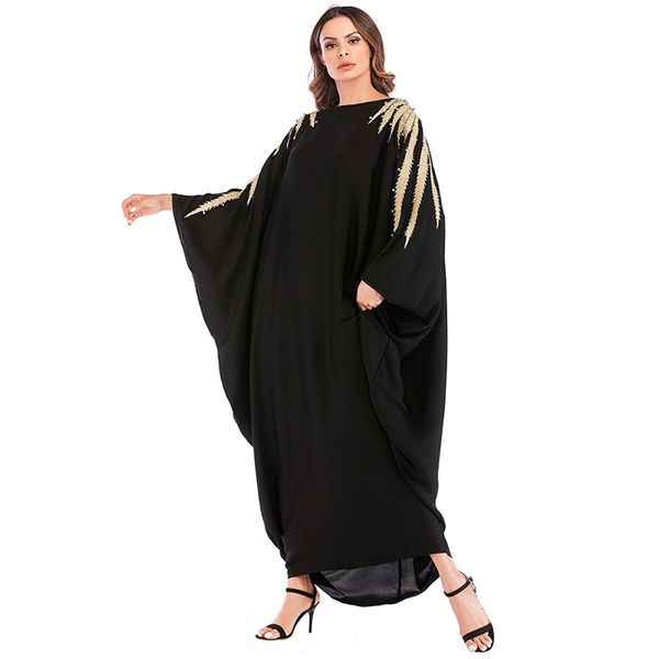 abaya dubai kaftan arab islam qatar uae pearls muslim hijab dress oman caftan jilbab abayas for women turkish islamic clothing