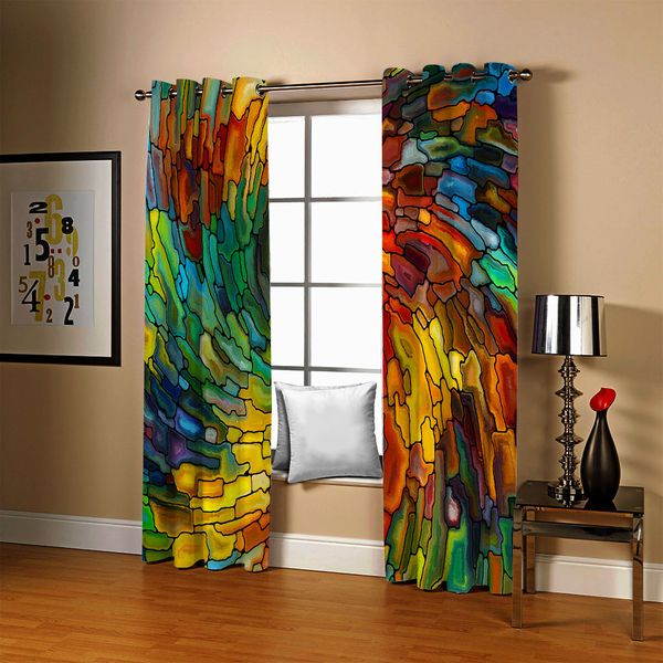 geometric solid colorful pattern 3d p printing window blackout curtain for living room l home decor
geometric solid colorful pattern 3d p printing window blackout curtain for living room l home decor
