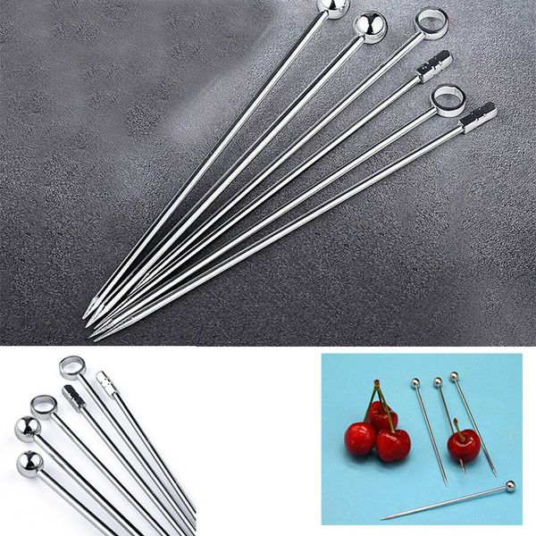304 stainless steel creative fruit needle cocktail needle cocktail sign fruit fork bartenders bartender tools fruit pin drop shipping
304 stainless steel creative fruit needle cocktail needle cocktail sign fruit fork bartenders bartender tools fruit pin drop shipping
