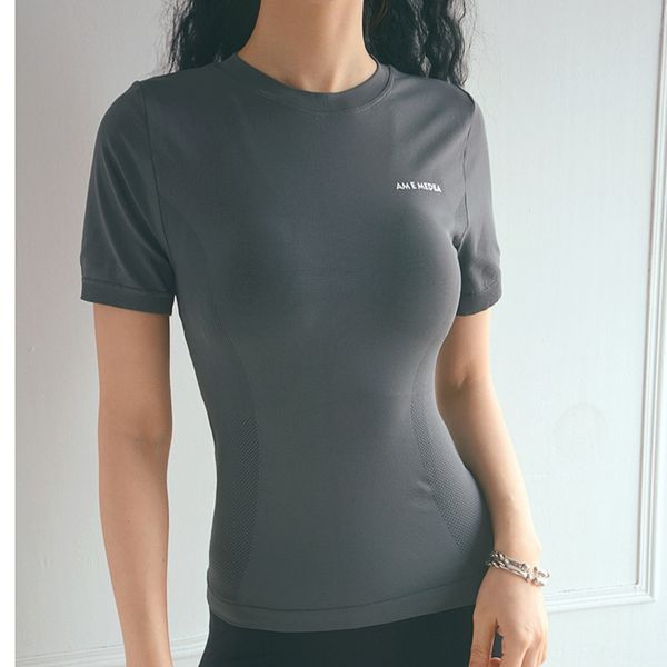 new letter fitness suit online celebrity sports running quick-drying short-sleeved tight t-shirt t-shirt slimming yoga suit, White;red
new letter fitness suit online celebrity sports running quick-drying short-sleeved tight t-shirt t-shirt slimming yoga suit, White;red
