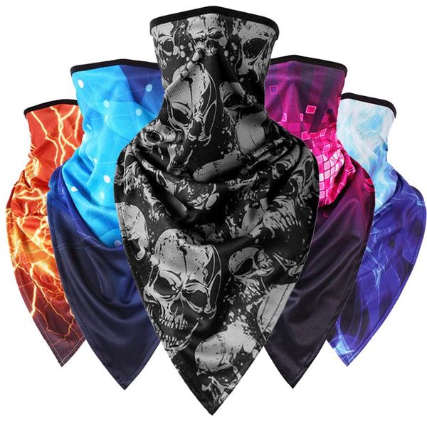 new ice silk cycling bike half face mask neck cover printed magic scarf breathable triangle bandana balaclava, Black
new ice silk cycling bike half face mask neck cover printed magic scarf breathable triangle bandana balaclava, Black
