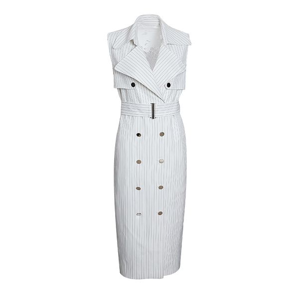 xz700392 summer 2020 goddess fan temperament suit collar lace stitching hepburn striped windbreaker dress women, Black;gray
xz700392 summer 2020 goddess fan temperament suit collar lace stitching hepburn striped windbreaker dress women, Black;gray