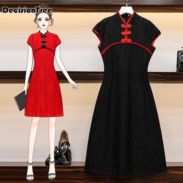 2020 chinese dress national floral print cheongsam chinese dress women tangsuit qipao dresses elegant traditional, Red
2020 chinese dress national floral print cheongsam chinese dress women tangsuit qipao dresses elegant traditional, Red