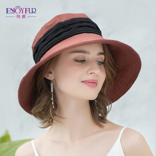 enjoyfur women summer sun hats cotton linen foldable beach hat fashion patchwork bucket cap y200619, Blue;gray
enjoyfur women summer sun hats cotton linen foldable beach hat fashion patchwork bucket cap y200619, Blue;gray