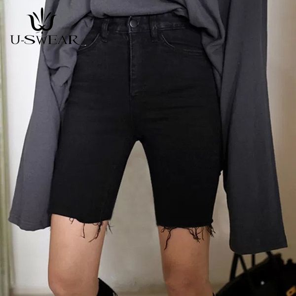 new 2020 women summer jeans high waist casual trousers denim streetwear skinny plus size knee length pants womens clothes, Blue
new 2020 women summer jeans high waist casual trousers denim streetwear skinny plus size knee length pants womens clothes, Blue