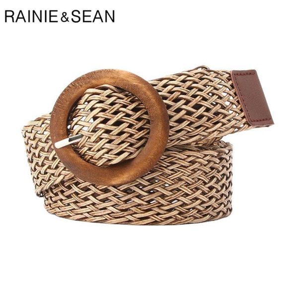 rainie sean women braided belt bohemian female summer dress belt pu leather woven designer wood buckle 2020 new boho belts, Black;brown
rainie sean women braided belt bohemian female summer dress belt pu leather woven designer wood buckle 2020 new boho belts, Black;brown