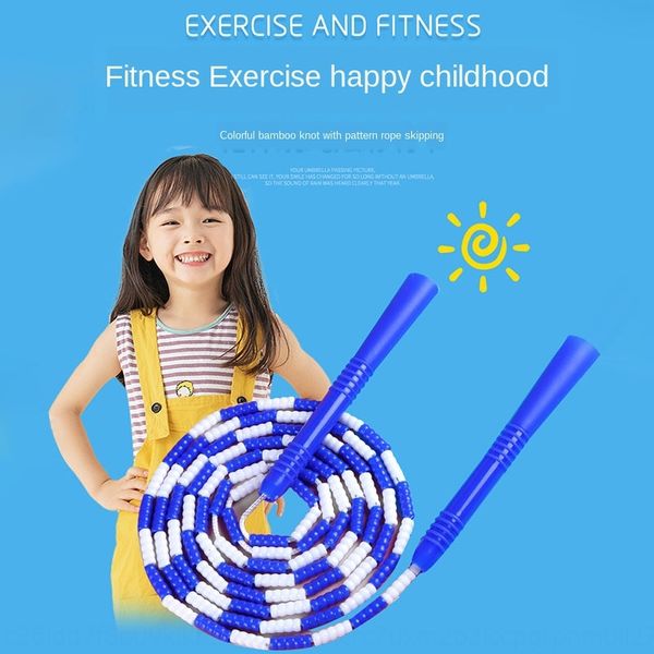opxq1 children's primary school entrance examination fancy color plastic bamboo beads rope skipping physical exercise adjustable soft a
opxq1 children's primary school entrance examination fancy color plastic bamboo beads rope skipping physical exercise adjustable soft a
