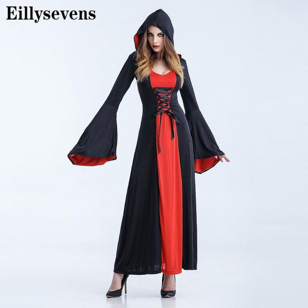 fashion women long sleeve hooded halloween cosplay vintage style witch gothic middle ages party club long dress sukienka#g3, Black;gray
fashion women long sleeve hooded halloween cosplay vintage style witch gothic middle ages party club long dress sukienka#g3, Black;gray