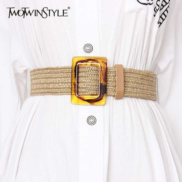 twotwinstyle summer high waist slim belt for women striped wide belts vintage dresses accessories female 2020 fashion new, Black;brown
twotwinstyle summer high waist slim belt for women striped wide belts vintage dresses accessories female 2020 fashion new, Black;brown