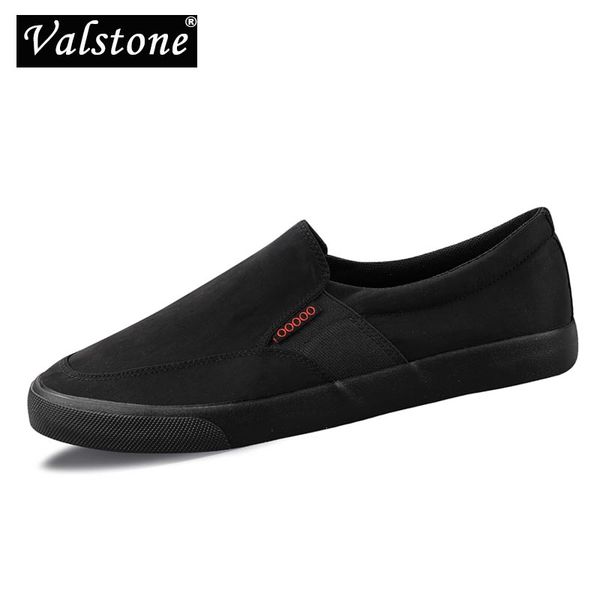 valstone canvas men's loafers breathable washed canvas casual flats shoes summer slip-on non-slip rubber sole footwear, Black
valstone canvas men's loafers breathable washed canvas casual flats shoes summer slip-on non-slip rubber sole footwear, Black