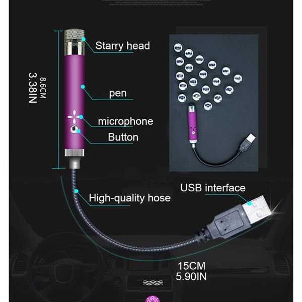 car ambience panoramic starry sky projection purple roof light starry sky led
car ambience panoramic starry sky projection purple roof light starry sky led