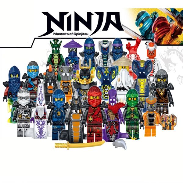 minifigures вновь прибывшие фигуры 24 ниндзя набор героев строительных блоки кая джей коул зейн nya lloyd с motor lepining minifigured подар
minifigures вновь прибывшие фигуры 24 ниндзя набор героев строительных блоки кая джей коул зейн nya lloyd с motor lepining minifigured подар