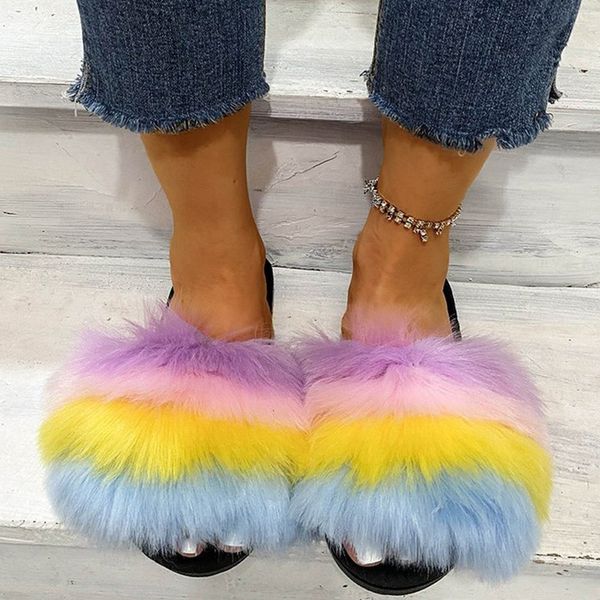 ins women fur slippers woman multicolor slides women's comfort outdoor flats ladies casual shoes female beach footwear, Black
ins women fur slippers woman multicolor slides women's comfort outdoor flats ladies casual shoes female beach footwear, Black